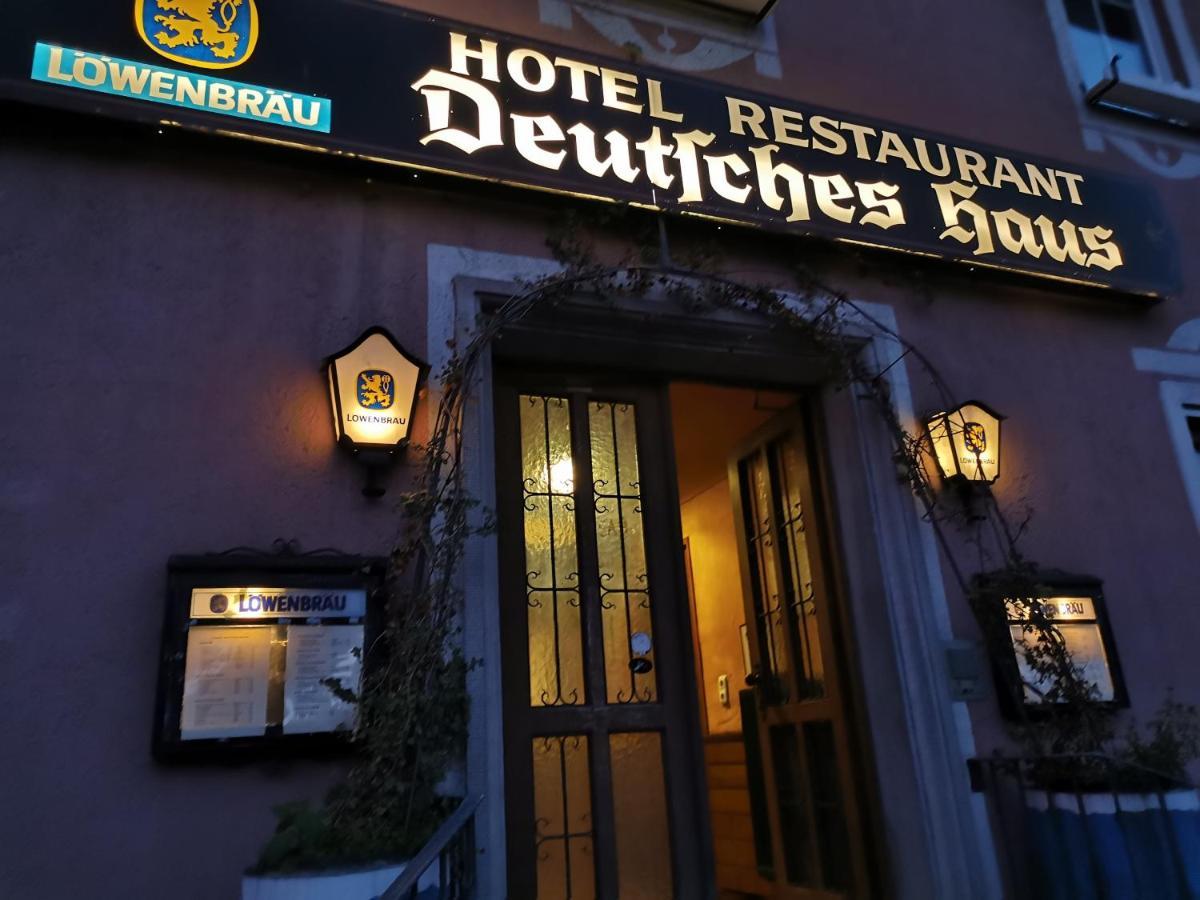 Hotel Deutsches Haus Бад-Брюккенау Экстерьер фото